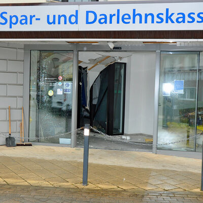 Geldautomat in Maria Veen gesprengt