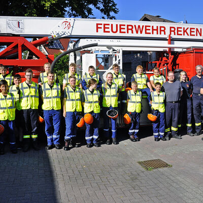 Spenden&uuml;bergabe Jugendfeuerwehr