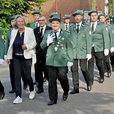 Bild vergr&ouml;&szlig;ern: Sch&uuml;tzenfest Bahnhof Reken