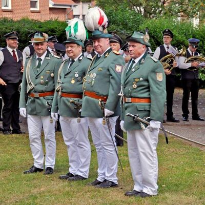 Bild vergr&ouml;&szlig;ern: Sch&uuml;tzenfest Bahnhof Reken