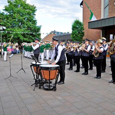 Bild vergr&ouml;&szlig;ern: Sch&uuml;tzenfest Bahnhof Reken