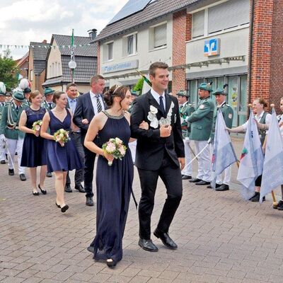 Bild vergr&ouml;&szlig;ern: Sch&uuml;tzenfest Bahnhof Reken