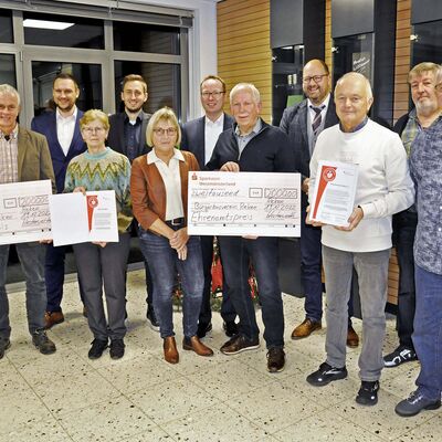 &Uuml;bergabe Ehrenamtspreis 2022