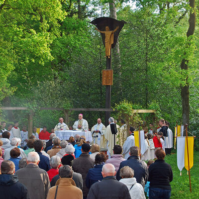 Festgottesdienst in der Waldkapelle