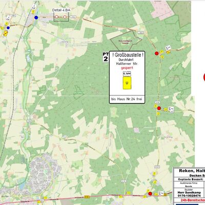 Umbau Halterner Str. KR ab 3.7.23