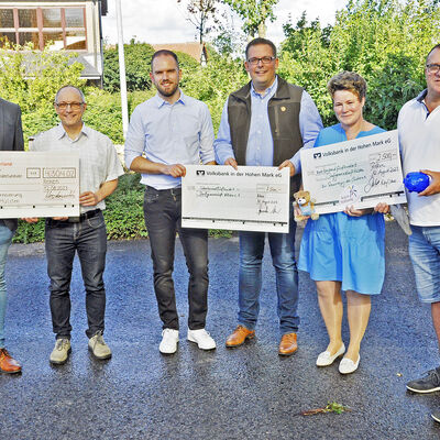 RS Vereinsheim Spende an DGV H&uuml;lsten