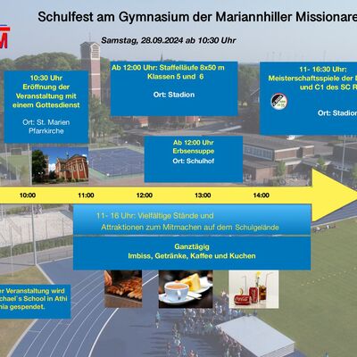 Schulfest Gymnasium Maria Veen