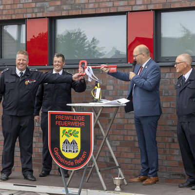 Bild vergr&ouml;&szlig;ern: Feuerwehr Einweihung Gro&szlig; Reken