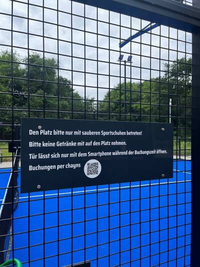 Bild vergr&ouml;&szlig;ern: Padelcourt