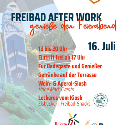After Work am Freibad