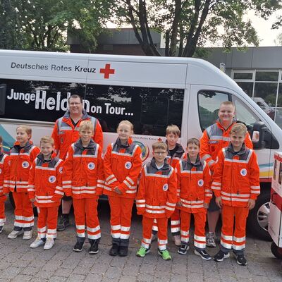 Gruppenbild vor dem Wettbewerb